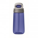 Kunststoffflasche für Kinder Farbe blau dritte Ansicht