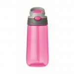 Kunststoffflasche für Kinder Farbe rosa zweite Ansicht