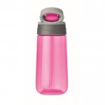 Kunststoffflasche für Kinder Farbe rosa dritte Ansicht
