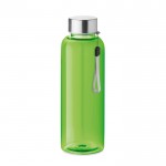 Wasserflaschen aus recyceltem Kunststoff Farbe lindgrün