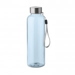Wasserflaschen aus recyceltem Kunststoff Farbe hellblau