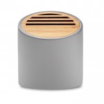 Bluetooth-Lautsprecher aus Zemnt als Merchandising Farbe grau zweite Ansicht