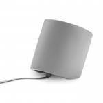 Bluetooth-Lautsprecher aus Zemnt als Merchandising Farbe grau dritte Ansicht