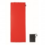 Bedruckte Sporthandtücher RPET Farbe rot zweite Ansicht