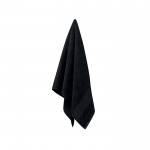 Baumwollhandtuch klein mit Aufdruck Farbe schwarz dritte Ansicht