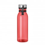 Große Flasche aus recycelten Materialien Farbe rot zweite Ansicht