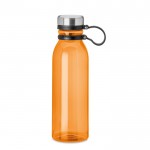 Große Flasche aus recycelten Materialien Farbe orange