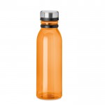Große Flasche aus recycelten Materialien Farbe orange erste Ansicht