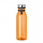 Große Flasche aus recycelten Materialien Farbe orange zweite Ansicht
