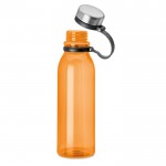 Große Flasche aus recycelten Materialien Farbe orange dritte Ansicht