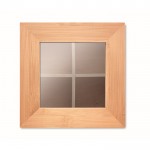 Teebox aus Bambus mit Glasdeckel Farbe holzton vierte Ansicht