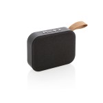 Lautsprecher aus Stoff mit Bluetooth 5.0 bedrucken Farbe schwarz