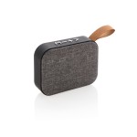 Lautsprecher aus Stoff mit Bluetooth 5.0 bedrucken Farbe grau