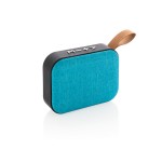 Lautsprecher aus Stoff mit Bluetooth 5.0 bedrucken Farbe blau