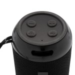 Bluetooth-Lautsprecher 5.0 wasserfest Farbe schwarz dritte Ansicht