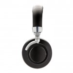 Kopfhörer mit Bügel und Mikrofon Farbe schwarz dritte Ansicht