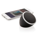 Kleiner Lautsprecher bedrucken Farbe schwarz/grau zweite Ansicht