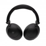 Faltbarer Kopfhörer mit Geräuschunterdrückung und Sitzkissen farbe schwarz dritte Ansicht