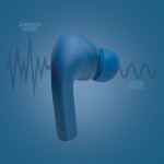 Kopfhörer mit Rauschunterdrückung Farbe blau achte Ansicht