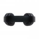 Kabellose Kopfhörer aus reyceltem Plastik Farbe schwarz fünfte Ansicht