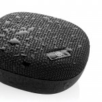 Kleiner wasserfester Lautsprecher Farbe schwarz achte Ansicht