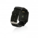 Smartwatch bedrucken mit Touchscreen Farbe schwarz zweite Ansicht