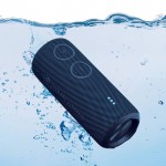 Wasserdichter kabelloser Lautsprecher mit 30-W-Subwoofern farbe schwarz siebte Ansicht