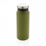 Flasche aus Stahl mit originellem Deckel Farbe Militärgrün fünfte Ansicht