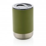 Thermosbecher aus recyceltem Stahl Farbe Militärgrün fünfte Ansicht