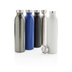 Thermosflaschen mit tropfsicherem Verschluss Farbe silber Ansicht in verschiedenen Farben