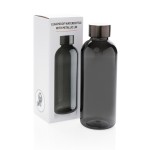 BPA-freie Trinkflaschen als Werbemittel Farbe schwarz Ansicht mit Box