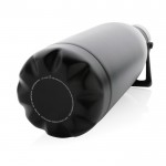 Große Thermosflasche mit Griff für den einfachen Transport Farbe schwarz achte Ansicht