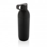 Thermoflasche aus Edelstahl mit abnehmbarem Deckel, 540 ml farbe schwarz