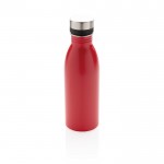 Flaschen aus recyceltem Edelstahl, auslaufsiche, ohne BPA Farbe rot