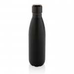 Recycelte Edelstahlflasche für Kaltgetränke, 500 ml farbe schwarz