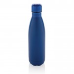 Recycelte Edelstahlflasche für Kaltgetränke, 500 ml farbe blau