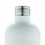 Auslaufsichere Flasche aus recyceltem Edelstahl, 800 ml farbe weiß dritte Ansicht