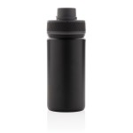 Sportliche Flasche mit Thermofunktion Farbe schwarz vierte Ansicht