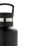 Trinkflasche mit Deckel zum Aufgießen Farbe schwarz fünfte Ansicht