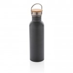 Thermoflasche mit Deckel und Griff Farbe dunkelgrau
