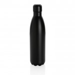 Große Flasche aus Stahl mit Thermofunktion Farbe schwarz