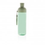 Flasche aus RPET mit abnehmbarem Deckel und Griff, 600 ml farbe grün zweite Ansicht