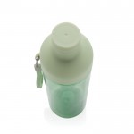 Flasche aus RPET mit abnehmbarem Deckel und Griff, 600 ml farbe grün sechste Ansicht