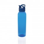 Flasche aus RPET mit Schraubverschluss, 650 ml farbe blau