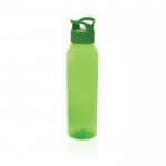 Flasche aus RPET mit Schraubverschluss, 650 ml farbe grün