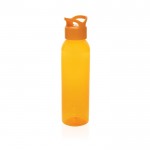 Flasche aus RPET mit Schraubverschluss, 650 ml farbe orange