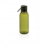 Flasche 100% aus RPET mit Griffen für den Transport Farbe grün