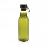 Flasche 100% aus RPET mit Griffen für den Transport Farbe grün fünfte Ansicht