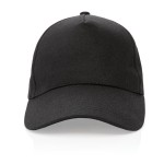 Nachhaltige Caps mit Aufdruck 280 g/m2 Farbe schwarz zweite Ansicht