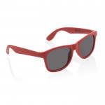 Sonnenbrille aus reyceltem Plastik PP Farbe rot